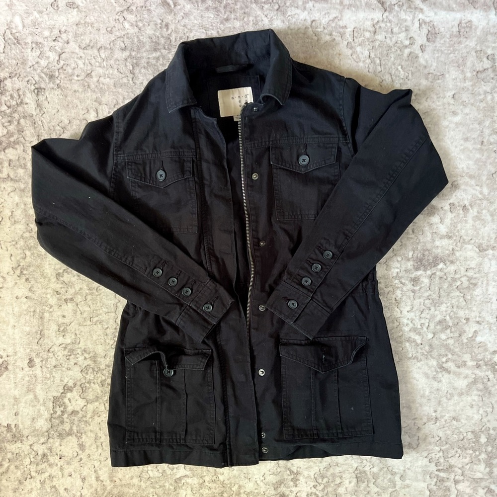 a new day Black Utility Jacket